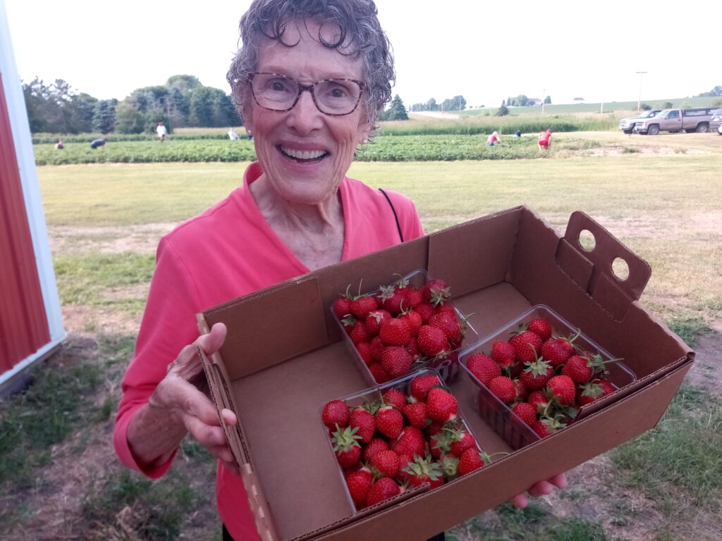 local strawberries!