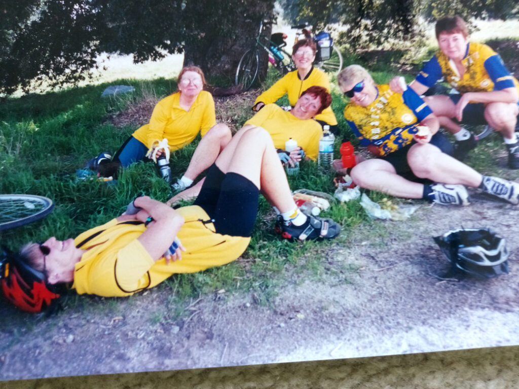 Bike break, 1999 Texas