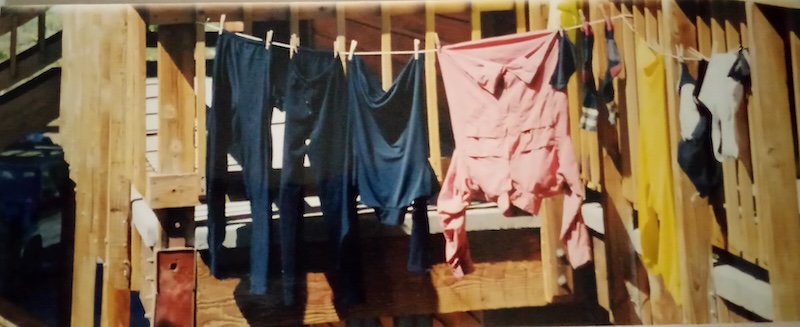 Great clothesline location