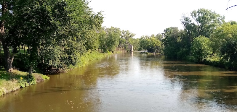 River view on a bike ride