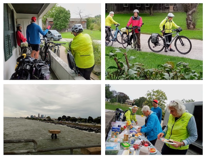 Rainy Ride Day collage