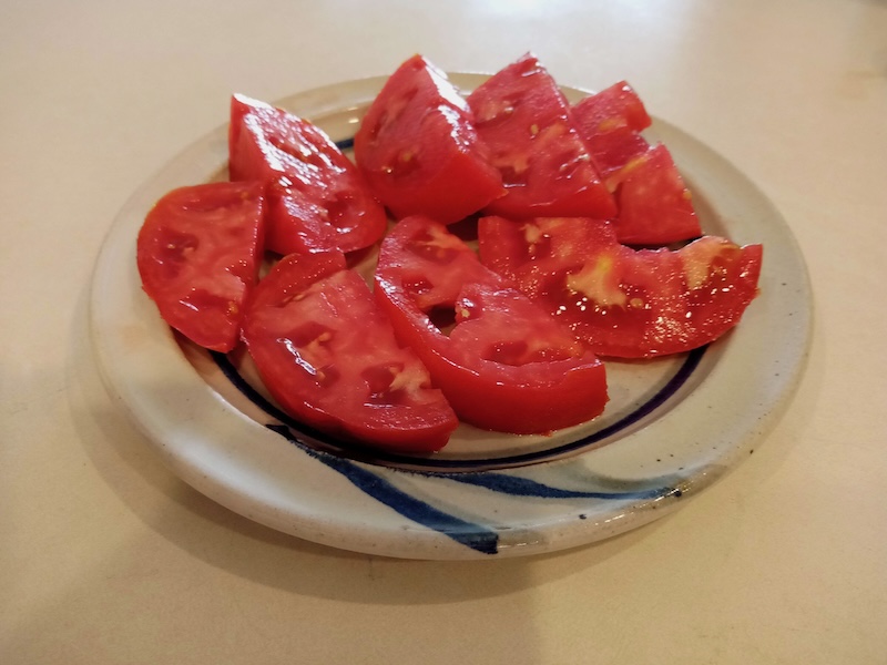 Tomatoes ready